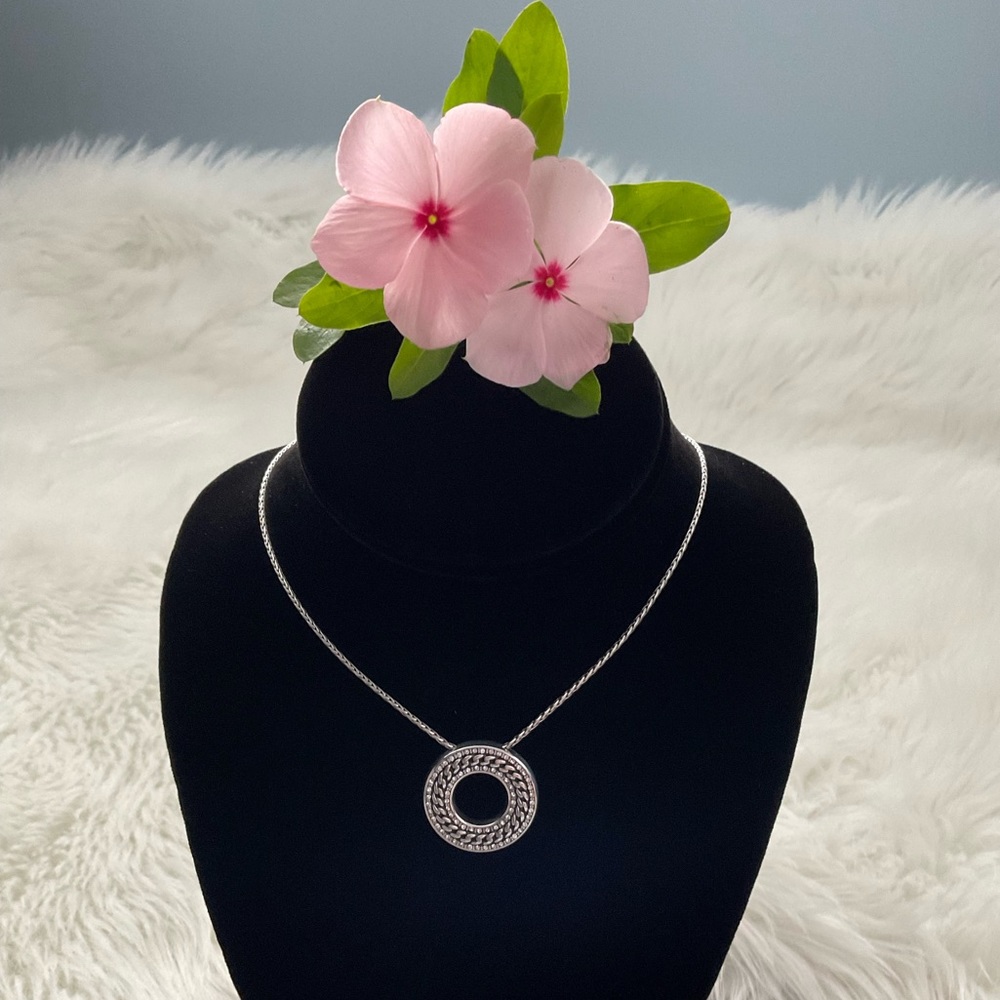 💕 BRIGHTON Retired Chain Reaction Reversible Adjustable Pendant Necklace